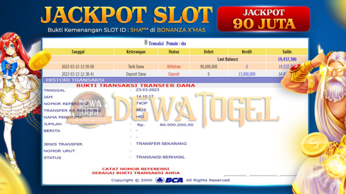 bukti jp dewatogel #75 bukti jp dewatogel #75