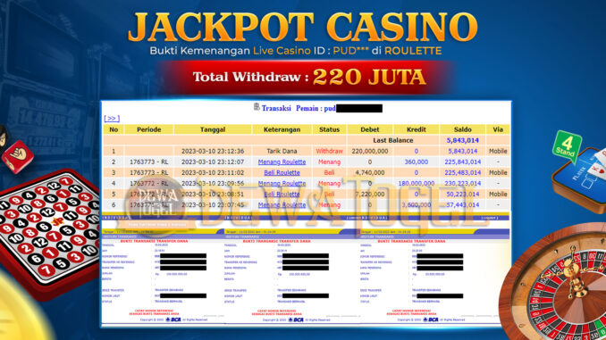 #Dewatogel_Bukti_Jackpot_Casino